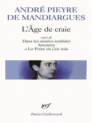 cover image of L'Âge de craie/Dans les années sordides/Astyanax/Le Point où j'en suis
